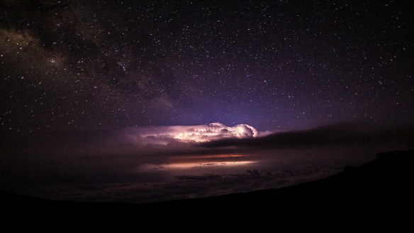 storm night sky