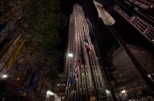 skyscraper at night (Jon Herbert)