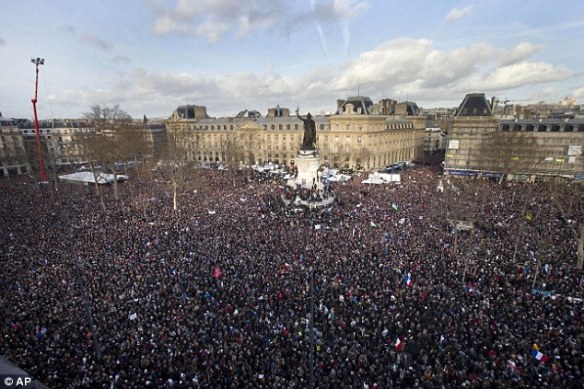 Paris march millions 
