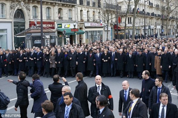 Paris march world leaders
