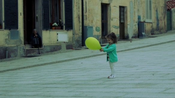 little girl with balloon 2